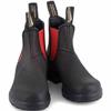 BLUNDSTONE WOMENS CHEKSEA BOOT - BLACK RED